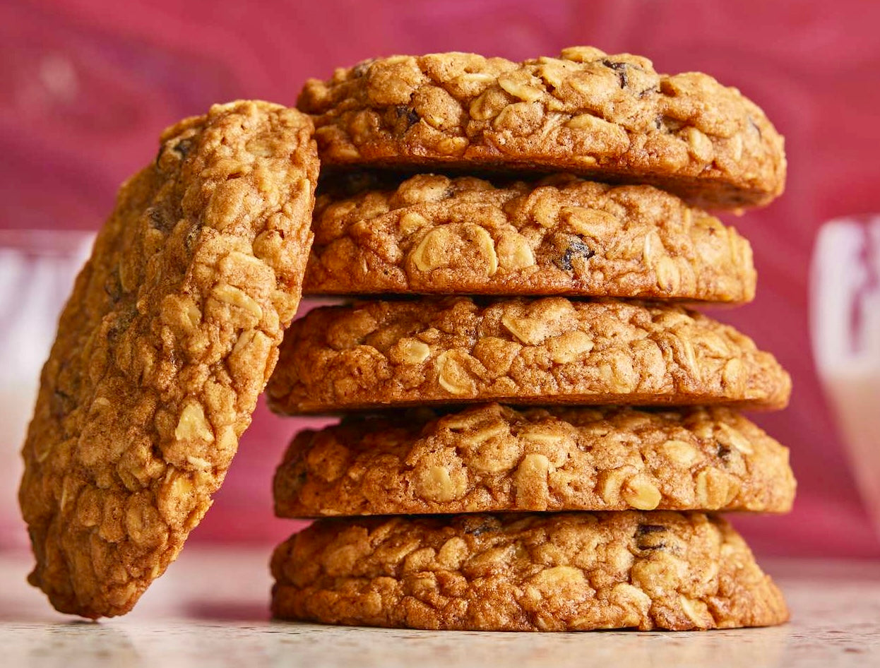 Golden Oats Cookies – Brown Sugar & Butter Bliss