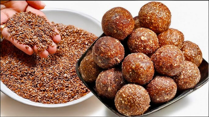 Flaxseeds Power Laddu/Ladoo – Fibre-Rich Snack for a Healthy You